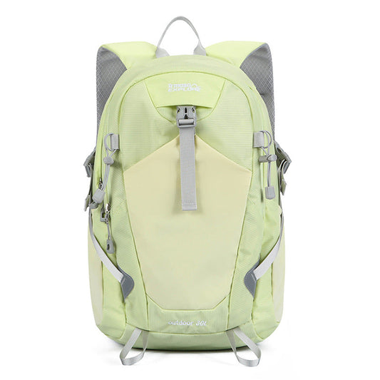 Hiking Backpack with Padded Straps and Ventilated Back Panel, Moisture Resistant
