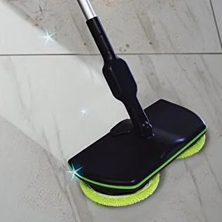 Cordless Electric Spin Mop, Floor Cleaner and Scrubber with Dual Motor
