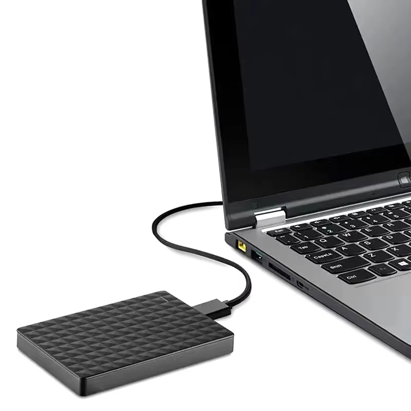 64GB External Storage Drive with Automatic Backup Software for Windows Computers