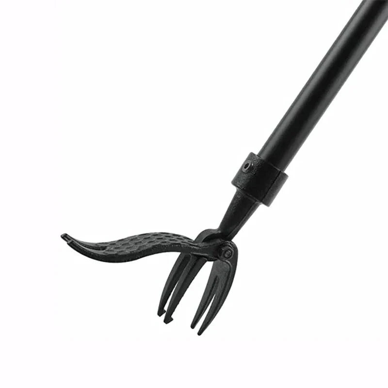 Standing Weed Puller with Barbed Claw Extraction and Detachable Design