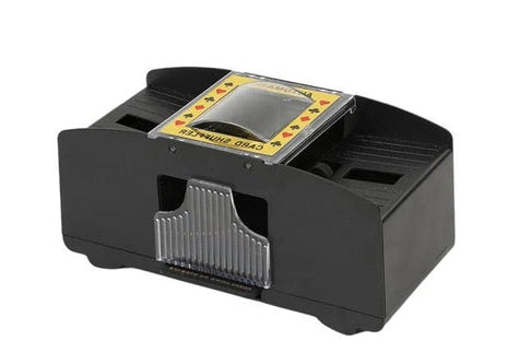 Motorized Card Shuffler with Dual Power and Multi Deck Capacity