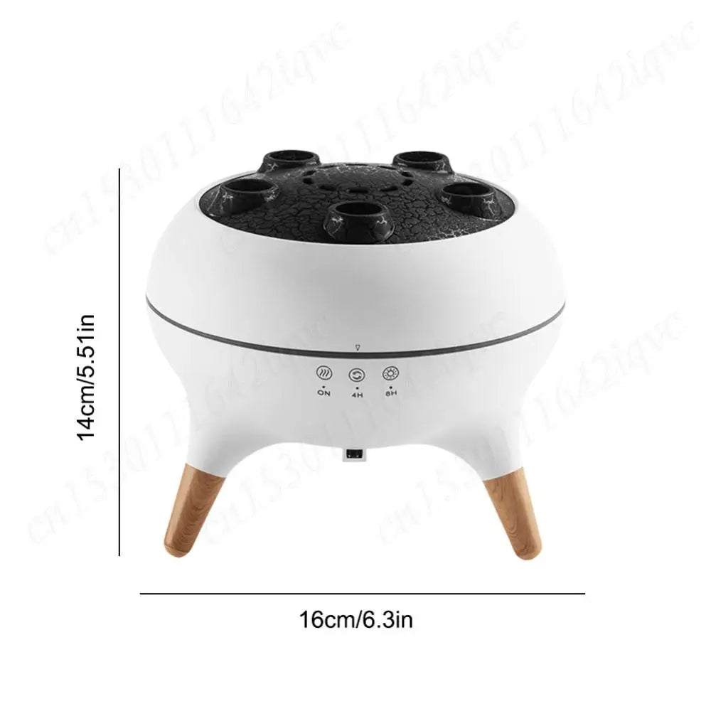 Jellyfish Mist Diffuser with Remote Control and Gradient LED Lighting, 250ml