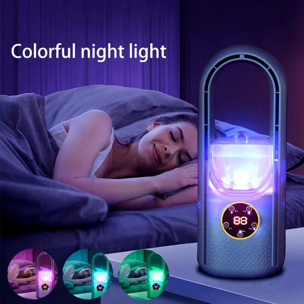 Quiet Bladeless Portable Air Conditioner for Home and Office