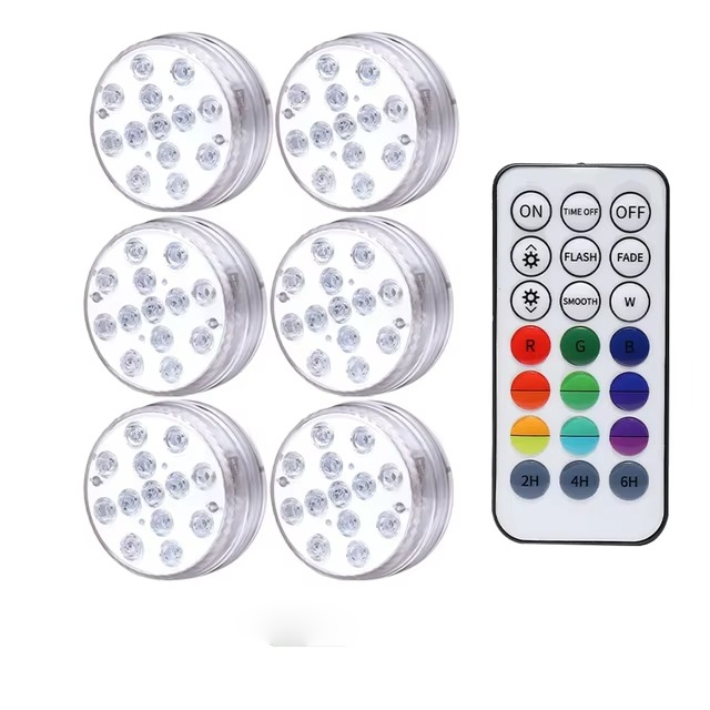 Underwater Pool LED Lights with Remote Control