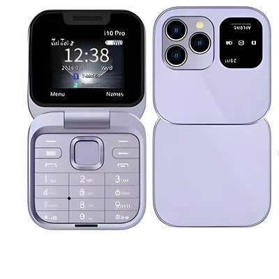 Compact Foldable Dual SIM Mobile Phone