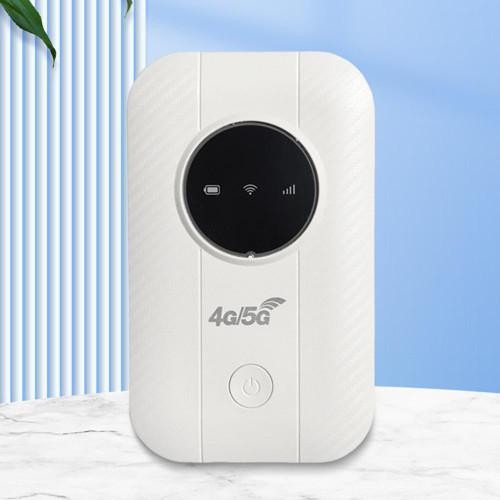 Portable 5G Mobile Hotspot with 150 Mbps Speed and USB Power, Travel Pouch Included