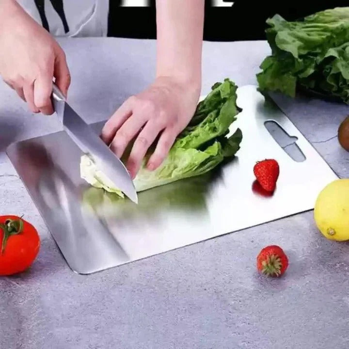 Composite Cutting Board with Odor-Resistant Surface and Knife-Friendly Finish