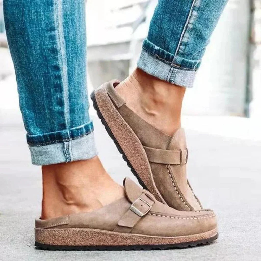 Women’s Buckle-Strap Summer Sandals