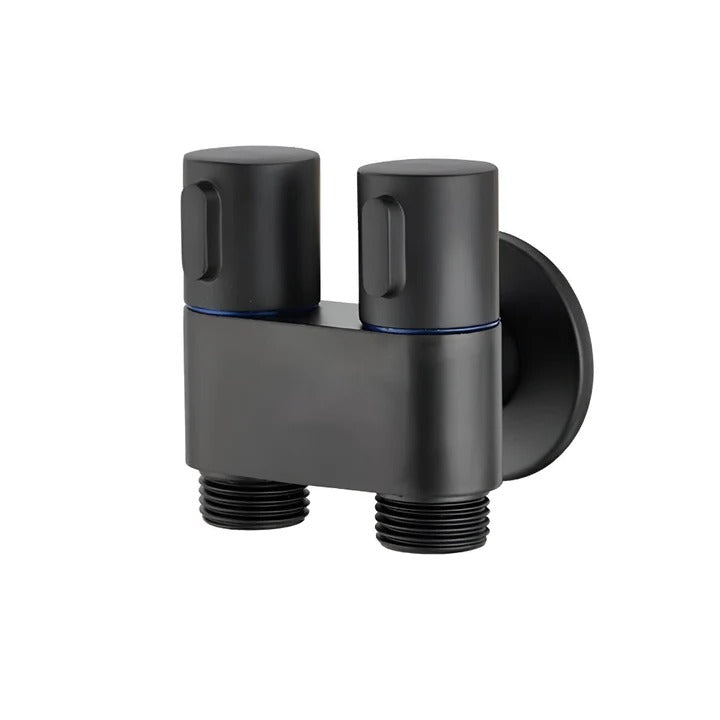 Wall Mounted Bidet Sprayer with Brass Construction and Pressure Control Handle