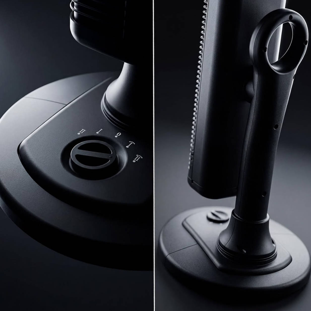 Outdoor Infrared Patio Heater, 500W/1000W Portable Electric Floor Heater with Carbon Fiber Tube, Waterproof Overheat Protection