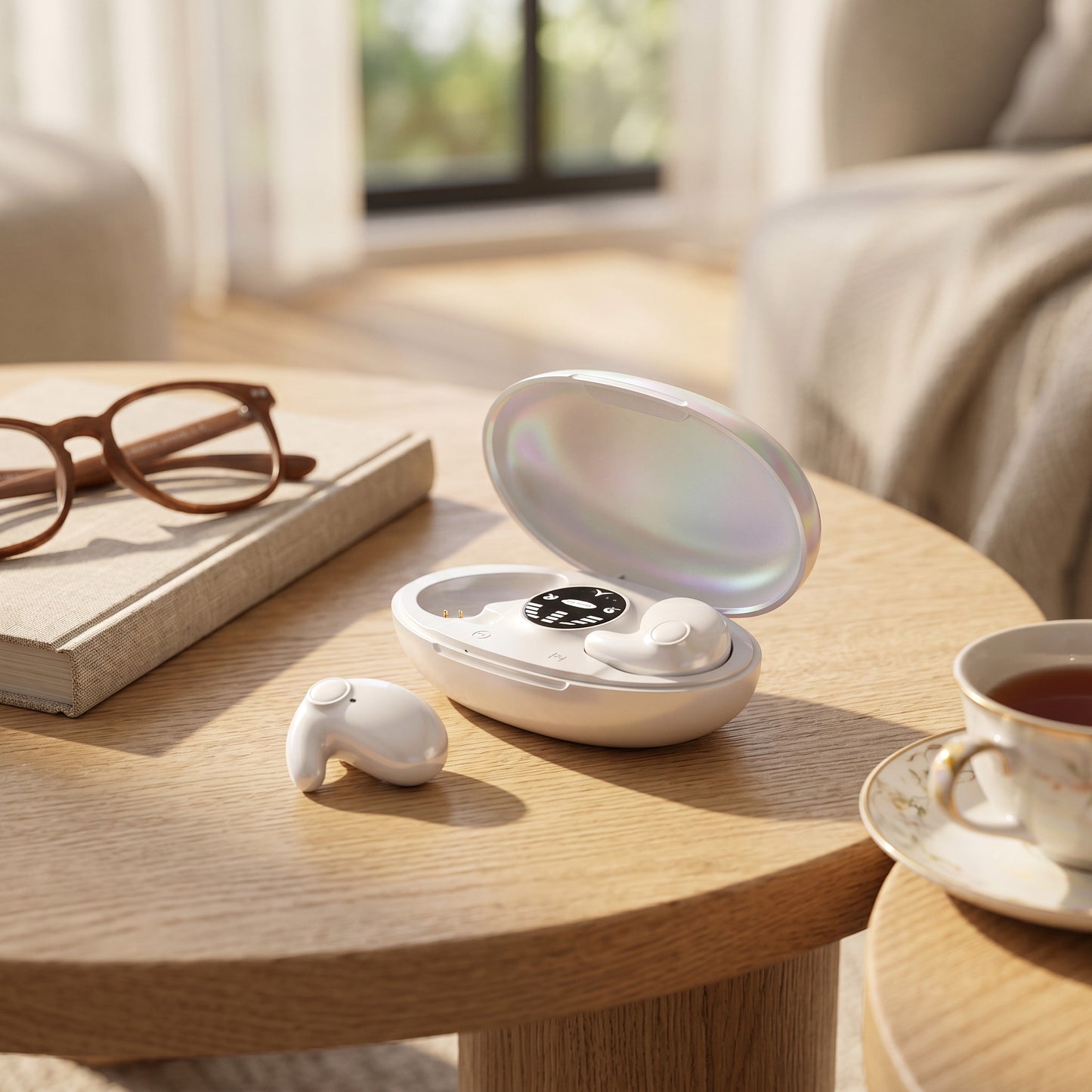 Sleep Earbuds with Flat Ergonomic Fit and Wireless 5.3 Connectivity, IPX5 Sweat Resistant