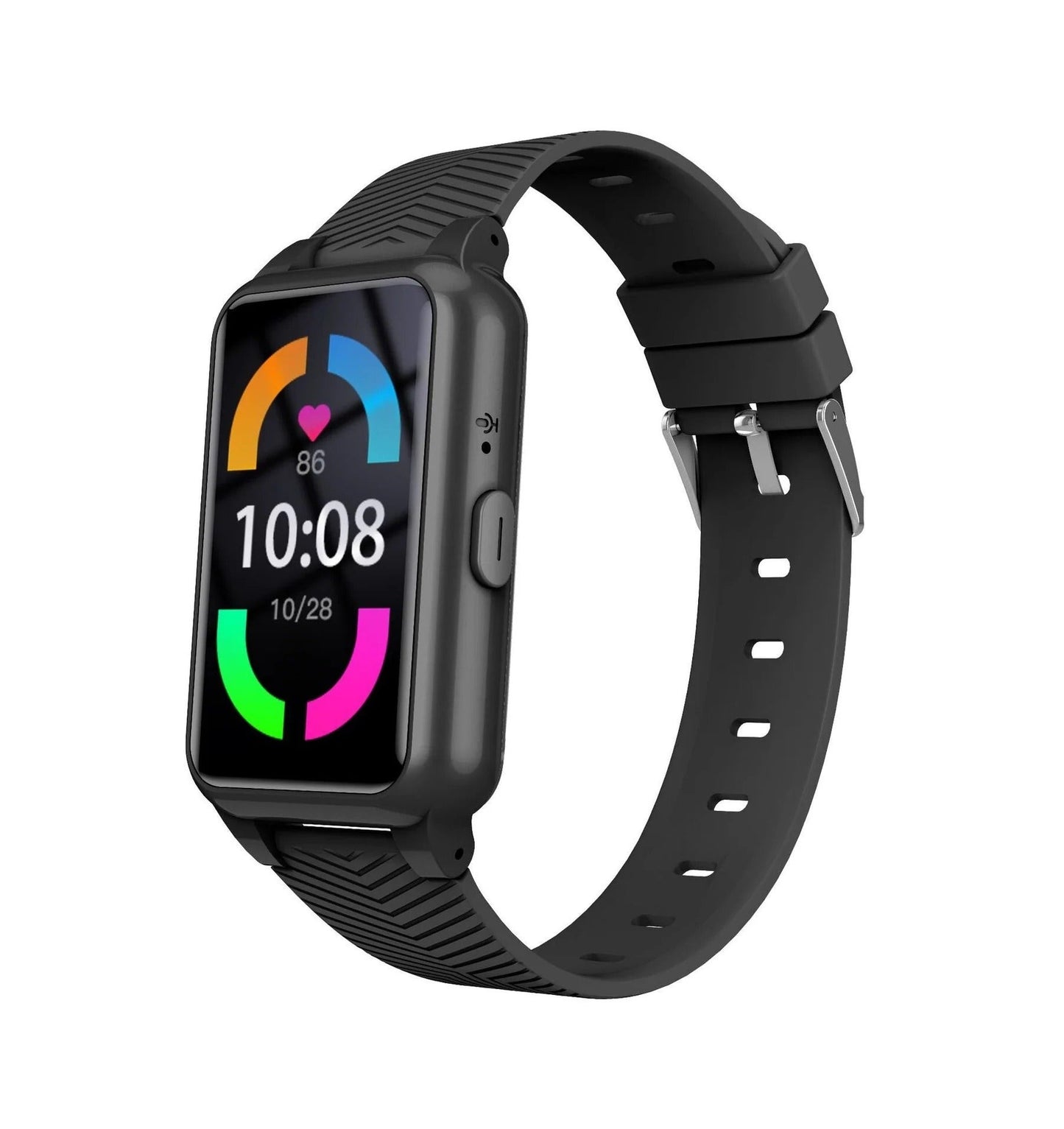 Elderly Health and Safety Wrist Watch with Automatic Fall Alert and Location Tracking