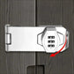Heavy Duty Zinc Alloy Combination Hasp Latch with Resettable Code Mechanism