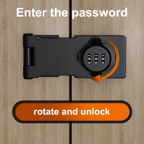 Combination Cam Lock with 1,000 Code Options and Chrome Dials, Dual Baseplate Design