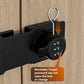 Combination Cam Lock with 1,000 Code Options and Chrome Dials, Dual Baseplate Design