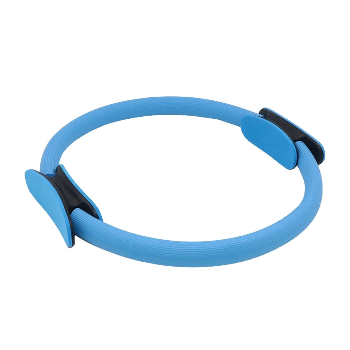 Fiberglass Resistance Ring with Padded Foam Handles and Non-Slip Grip for Pilates