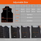 USB Thermal Heated Vest with Detachable Hood for Outdoor Cold Weather
