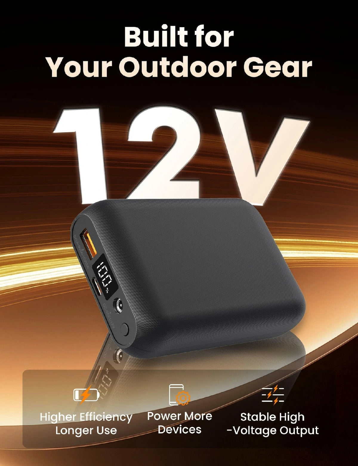 Mens Electric Heated Zipper Sweatshirt with Rechargeable Battery Pack and Dual Heating Zones