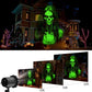 Skull Ghost Projector Light with 270 Degree Rotation and 3D Moving Effect