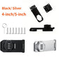 Heavy Duty Zinc Alloy Combination Hasp Latch with Resettable Code Mechanism