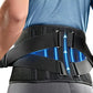 Lower Back Support Brace with Dual Pad System and Six Support Strips