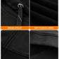 Mens Electric Heated Zipper Sweatshirt with Rechargeable Battery Pack and Dual Heating Zones