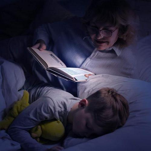 Rechargeable Book Light with Flat Panel Clip and Adjustable Brightness