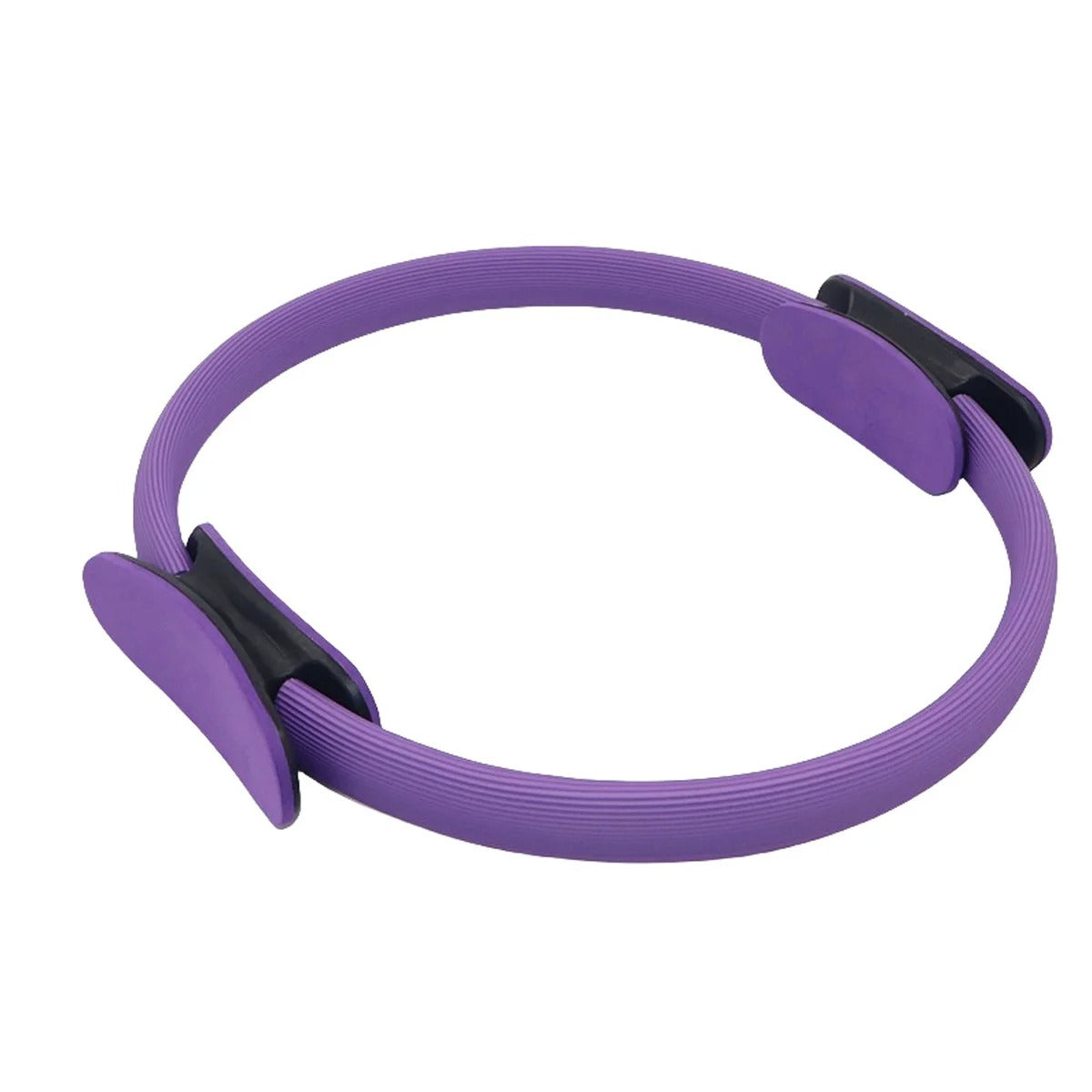 Fiberglass Resistance Ring with Padded Foam Handles and Non-Slip Grip for Pilates