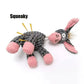 Reinforced Plush Dog Toy with Built-in Squeaker and Pet-Safe Inner Core