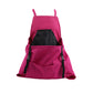 Water Resistant Garden Apron with Cross Back Straps and Dual Pockets, Adjustable Fit