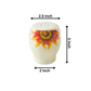 Ceramic Pumpkin Salt and Pepper Shaker Set with Harvest Design