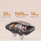 Muscle Recovery Massage Gun with 9600 Pulses and 4 Attachment Heads