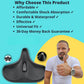 Oversized Bike Saddle with Dual Spring Suspension and Ventilated Foam Cushion