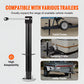 A Frame Trailer Jack with Drop Leg Extension and 5000 lb Capacity