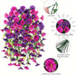 UV Resistant Artificial Morning Glory Hanging Decor