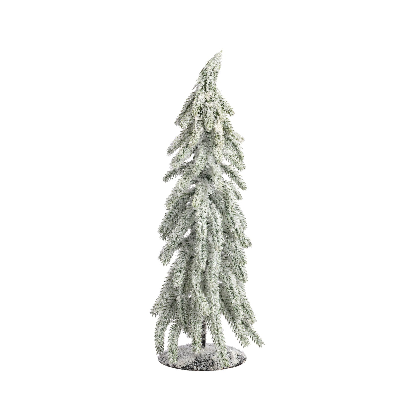 12" Flocked Snowy Christmas Tree Table Decor Item Number: 570830