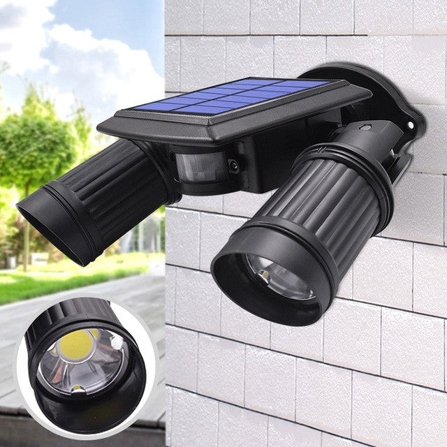 Motion Sensor Solar Light with 600 Lumen LED and 360 Degree Rotation
