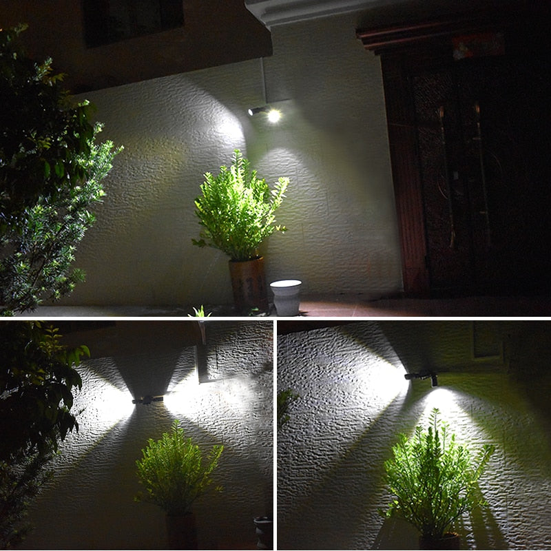 Motion Sensor Solar Light with 600 Lumen LED and 360 Degree Rotation