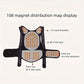 Adjustable Lower Back Support Brace with 108 Magnets and Infrared Heat Therapy