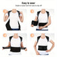 Adjustable Lower Back Support Brace with 108 Magnets and Infrared Heat Therapy
