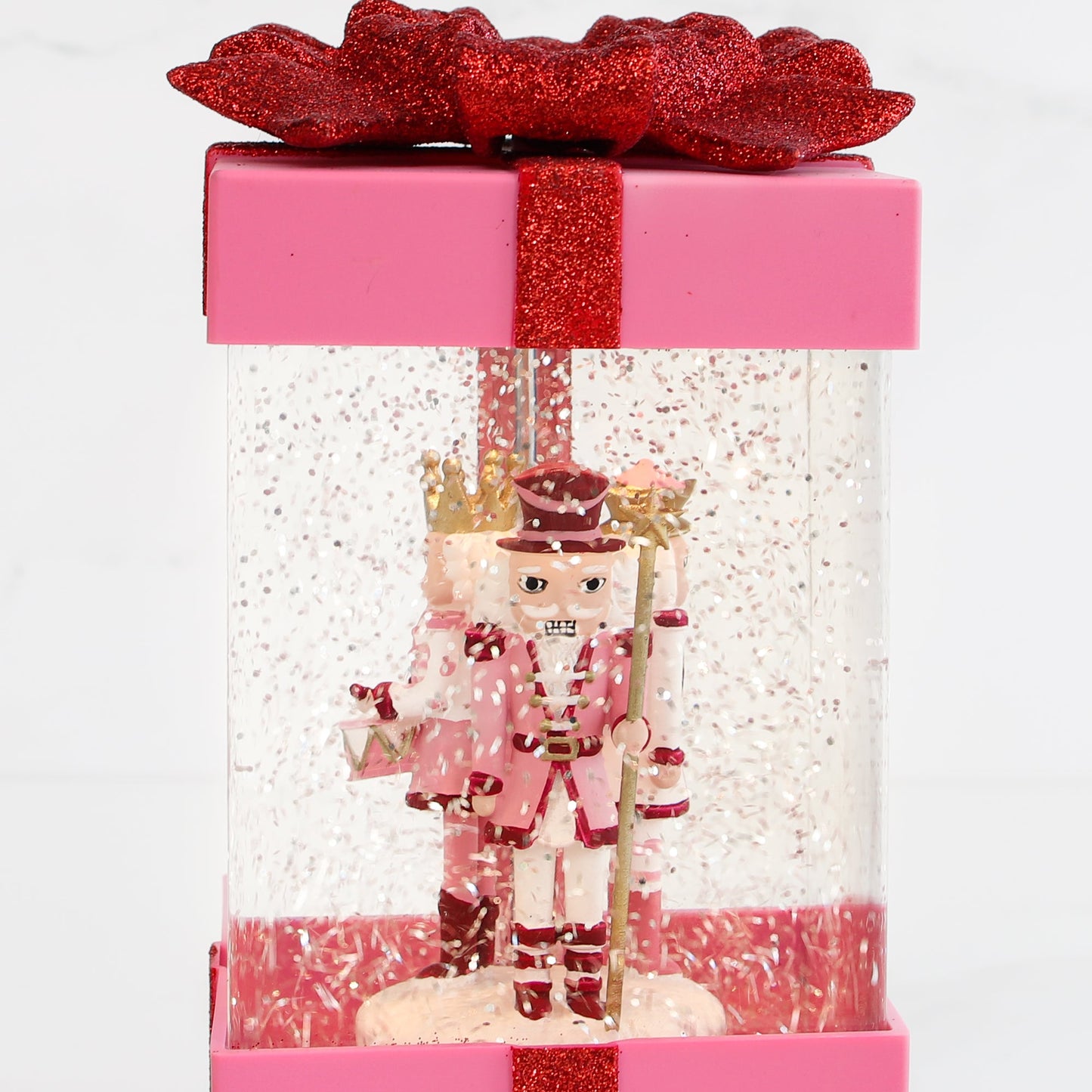 DOORBUSTER: Nutcracker Present Water Globe - Interior Delights
