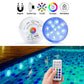 Color Changing Submersible Pool Light with 12-Color Remote and Automatic Modes
