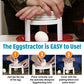 Creative Egg Peeler Tool, Quick & Safe Boiled Egg Peeler