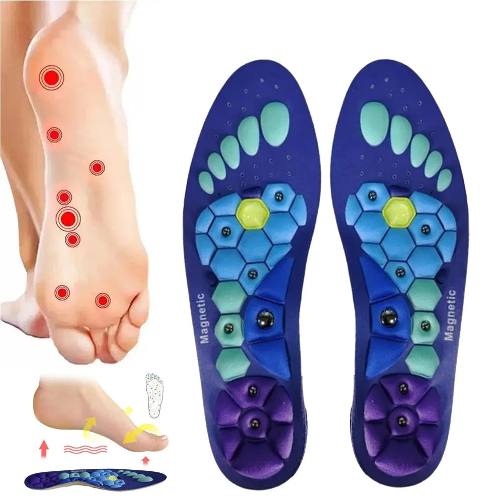 Magnetic Pressure Point Shoe Insoles for Daily and Active Use