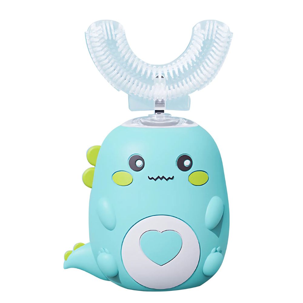 Sonic Kids Toothbrush with U-Shape Brush Head and Blue Light Technology, Rechargeable