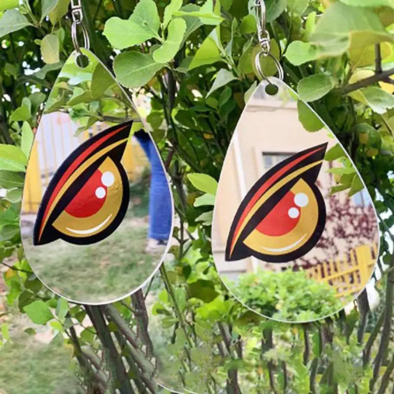 Bird Repellent Disc with Reflective Light and Predator Eye Pattern