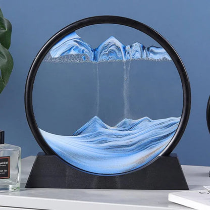 Moving Sandscape Relaxing Desktop Sand Art