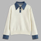Knit Cardigan with Metal Button Closure and Medium Stretch Fabric, Shift Fit