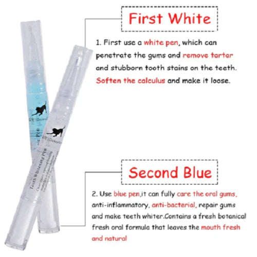 Pet Teeth Cleaning Formula, Natural Oral Care for Stain Removal and Gum Health