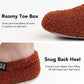 Sherpa Fleece Slipper with Memory Foam Footbed and Rubber Sole, Machine Washable